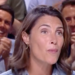 Alessandra Sublet et Yann Barthès s'écharpent sur le plateau de "Quotidien", TMC.