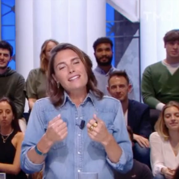 Alessandra Sublet et Yann Barthès s'écharpent sur le plateau de "Quotidien", TMC.