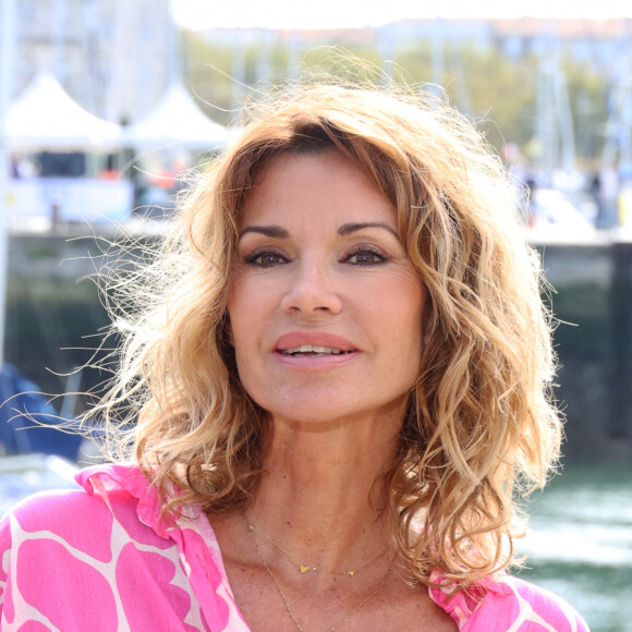Ingrid Chauvin au photocall de la série "Demain Nous Appartient" lors de la 25ème édition du Festival de la fiction de la Rochelle, France, le 16 septembre 2023. © Denis Guignebourg/BestImage
