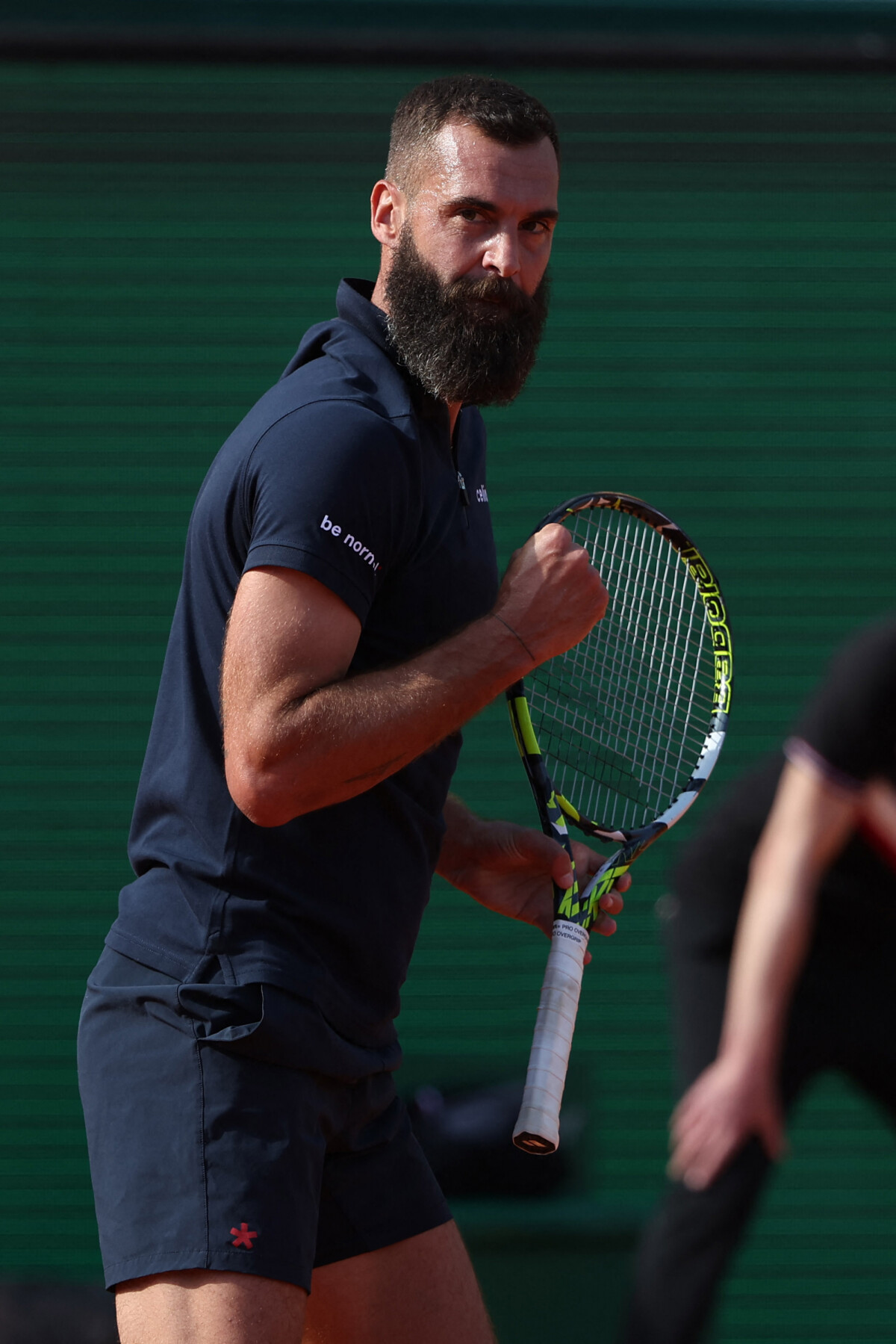 Photo : Benoite Paire (Fra) - Le Français Benoît Paire a battu son  compatriote Grégoire Barrere (6−3, 6–3) lors des qualifications du Rolex  Monte-Carlo Masters (8 - 16 avril 2023), le 8 avril 2023. © Antoine  Couvercelle / Panoramic / Bestimage ...