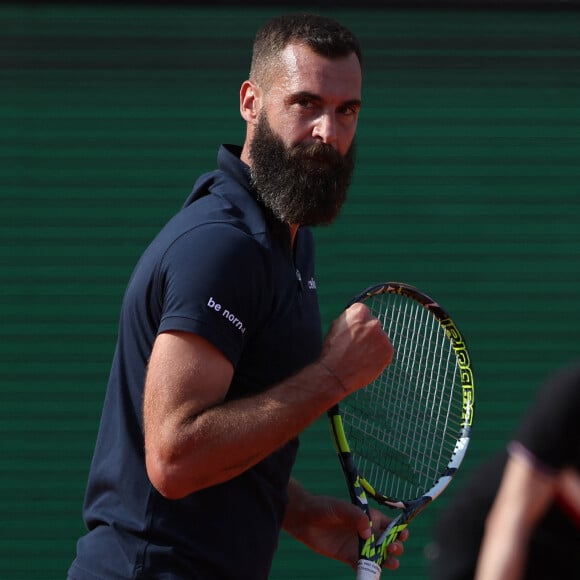 Benoite Paire (Fra) - Le Français Benoît Paire a battu son compatriote Grégoire Barrere (6−3, 6–3) lors des qualifications du Rolex Monte-Carlo Masters (8 - 16 avril 2023), le 8 avril 2023. © Antoine Couvercelle / Panoramic / Bestimage