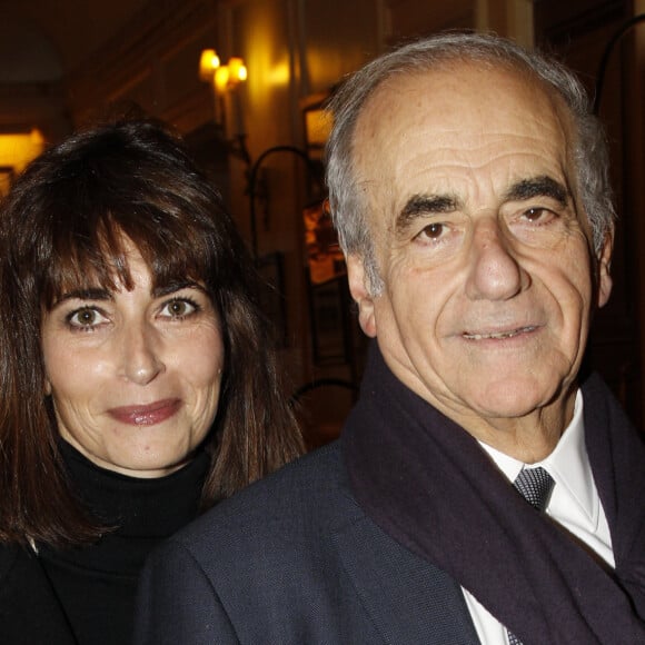 Jean-Pierre Elkabbach et sa fille Emmanuelle en 2011