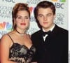 Kate Winslet et Leonardo DiCaprio ont marqué les esprits avec leur romance dans "Titanic".
Kate Winslet et Leonardo DiCaprio - Golden Globes awards.