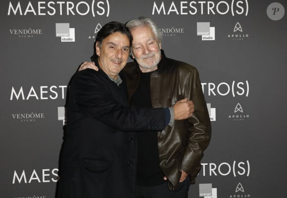 Yvan Attal, Pierre Arditi - Avant-première du film "Maestro(s)" au Cinéma UGC Normandie à Paris le 5 décembre 2022. © Marc Ausset-Lacroix/Bestimage 