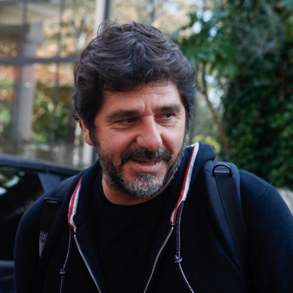 Patrick Fiori - Arrivées à l'enregistrement de l'émission "Vivement Dimanche" présentée par M. Drucker et qui sera diffusée le 8 octobre 2023 sur France 3, au studio Gabriel à Paris, France, le 03 octobre 2023. © Christophe Clovis / Bestimage 