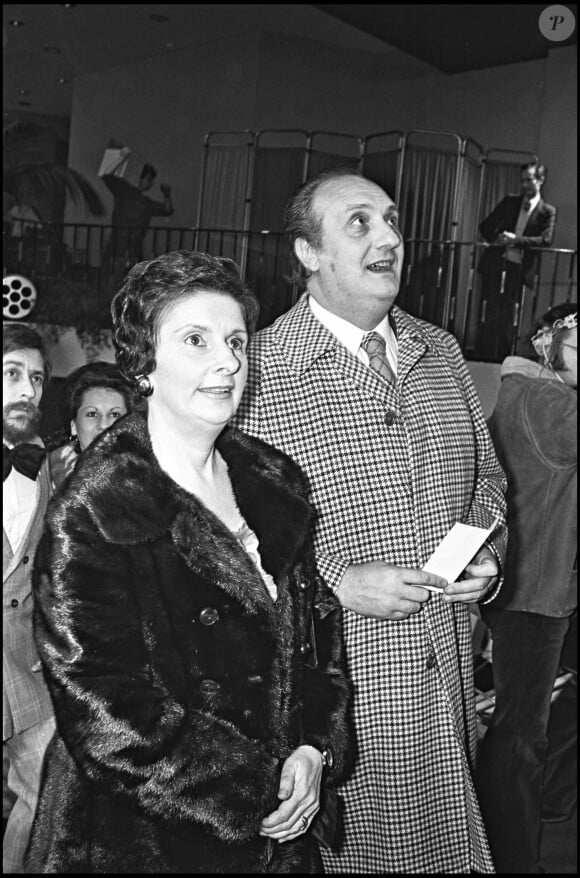 Archives - Pierre Tchernia et sa femme Françoise.