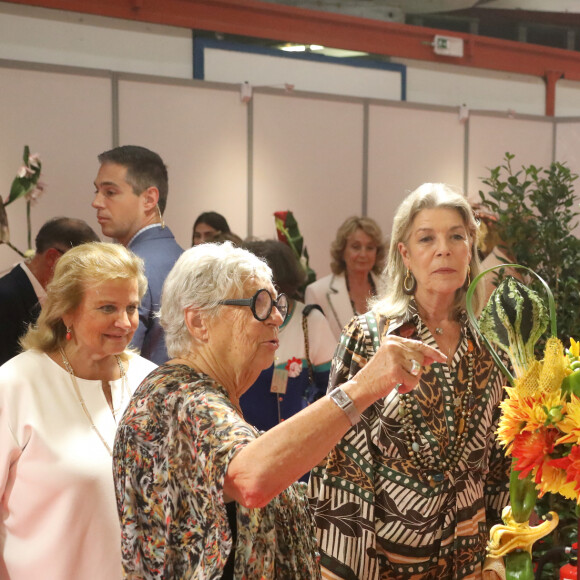 La princesse Caroline de Hanovre assiste au 54ème concours international de bouquets sur le thème du cirque à Monaco le 7 octobre 2023. © Cyril Dodergny/Nice-Matin/Bestimage 