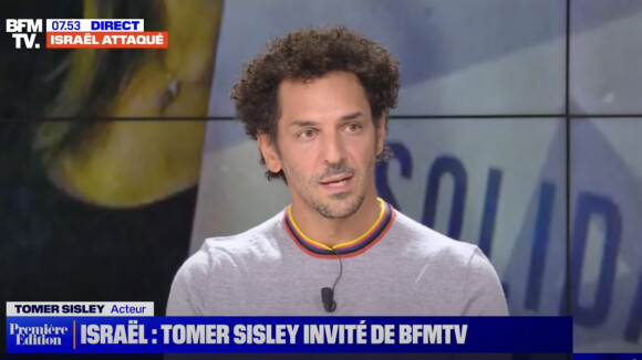 Tomer Sisley s'est exprimé sur BFMTV sur les attaques en Israël et ses conséquences