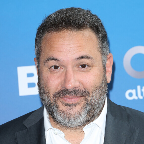 Depuis l'annonce surprise du départ de Bruce Toussaint de BFMTV pour TF1, les réactions se multiplient.
Bruce Toussaint lors de la conférence de presse de rentrée BFM TV. - RMC du groupe Altice France à Paris, France. © Coadic Guirec/Bestimage