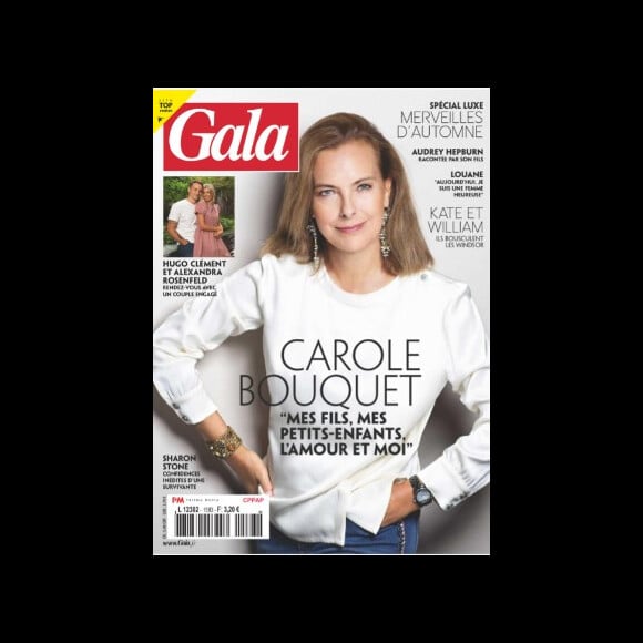 Retrouvez l'interview intégrale de Carole Bouquet dans le magazine Gala n°1583 du 12 octobre 2023.