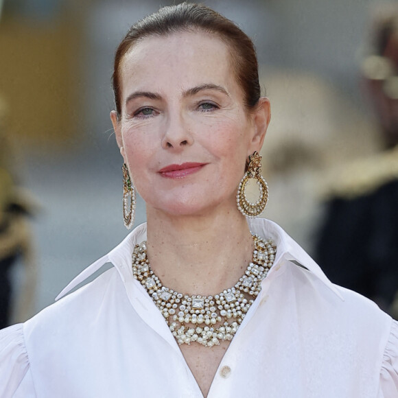 Ce n'est pas la première fois que la divine comédienne prête ses traits au personnage.
Carole Bouquet - Dîner d'Etat au château de Versailles en l'honneur de la visite officielle du roi et de la reine d'Angleterre en France. Le 20 septembre 2023. © Stéphane Lemouton / Bestimage