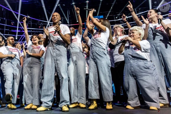 Spectacle des Enfoirés à Bordeaux le 28 janvier 2019. © Cyril Moreau/Bestimage