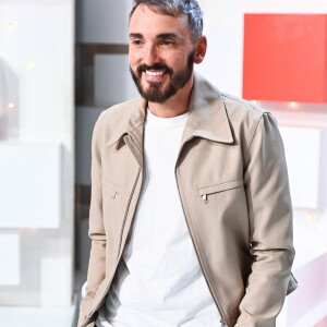 Exclusif - Christophe Willem - Enregistrement de l'émission Vivement dimanche au studio Gabriel, présentée par M.Drucker et diffusée sur France 3 le 22 octobre 2023. © Guillaume Gaffiot / Bestimage