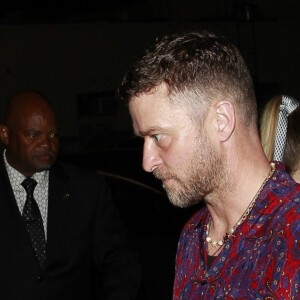 Justin Timberlake et Jessica Biel - Dîner au Funke Restaurant à Beverly Hills, Los Angeles.