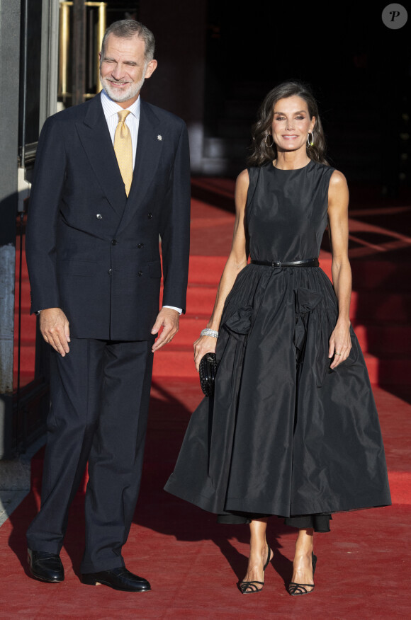 King Felipe VI and Queen Letizia attend the Royal Theatre 2023/2024 Season Opening. Madrid - September 189, 2023 