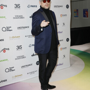 Benjamin Biolay au photocall de la 28ème Cérémonie des Lumières de la presse internationale au Forum des Images à Paris le 16 janvier 2023. © Marc Ausset-Lacroix / Pierre Perusseau / Bestimage 