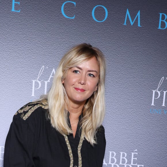 Enora Malagré lors de l'avant-première du film "L'Abbé Pierre - Une vie de combats" au cinéma UGC Normandie à Paris le 10 octobre 2023. © Denis Guignebourg / Bestimage