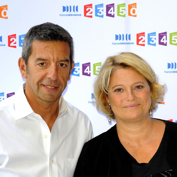 Marina Carrere d'Encausse, Michel Cymes - Conférence de Presse de rentrée France Télévision 2010 Le 03 septembre 2010