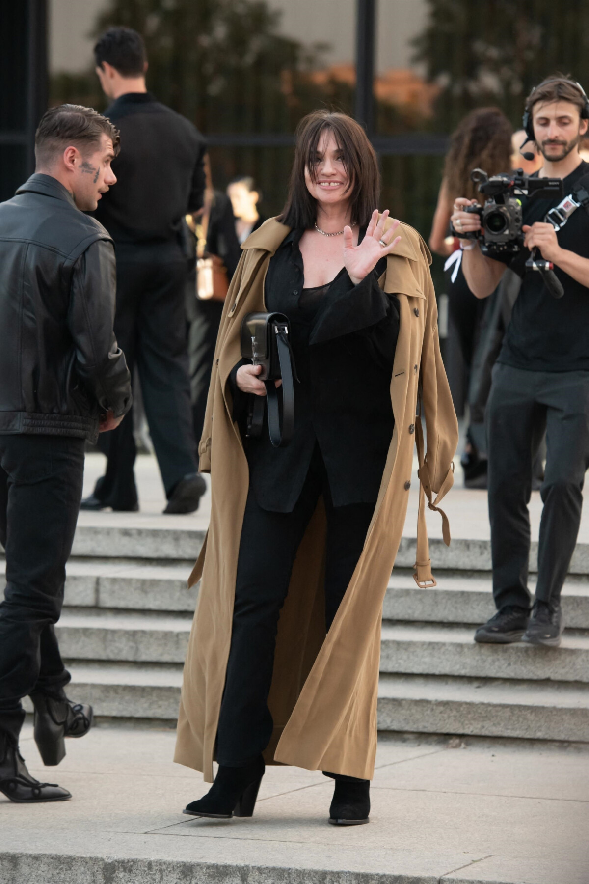 Photo Beatrice Dalle Les célébrités assistent au défilé de la