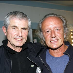 Didier Barbelivien et Claude Lelouch - Didier Barbelivien en concert à L'Olympia.