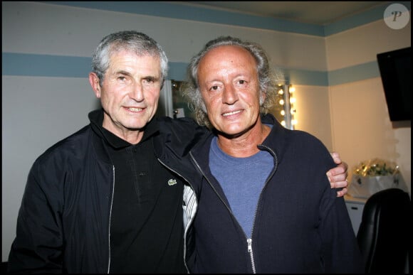 Didier Barbelivien et Claude Lelouch - Didier Barbelivien en concert à L'Olympia.