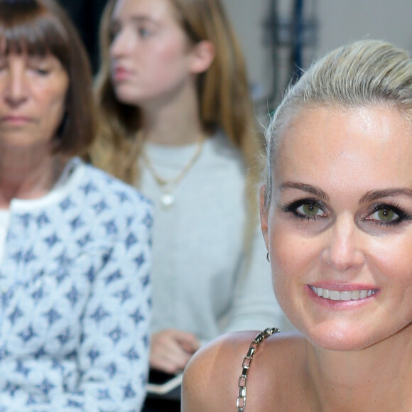 Laeticia Hallyday - People au défilé de mode Haute-Couture automne-hiver 2016/17 "Alexandre Vauthier" au Palais de Tokyo à Paris, France, le 5 juillet 2016. © CVS-Veeren/Bestimage 