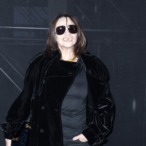 Béatrice Dalle - Photocall du défilé Saint Laurent Womenswear Printemps/été 2024 dans le cadre de la Fashion week de Paris le 26 septembre 2023 à Paris. © Olivier Borde/Bestimage 