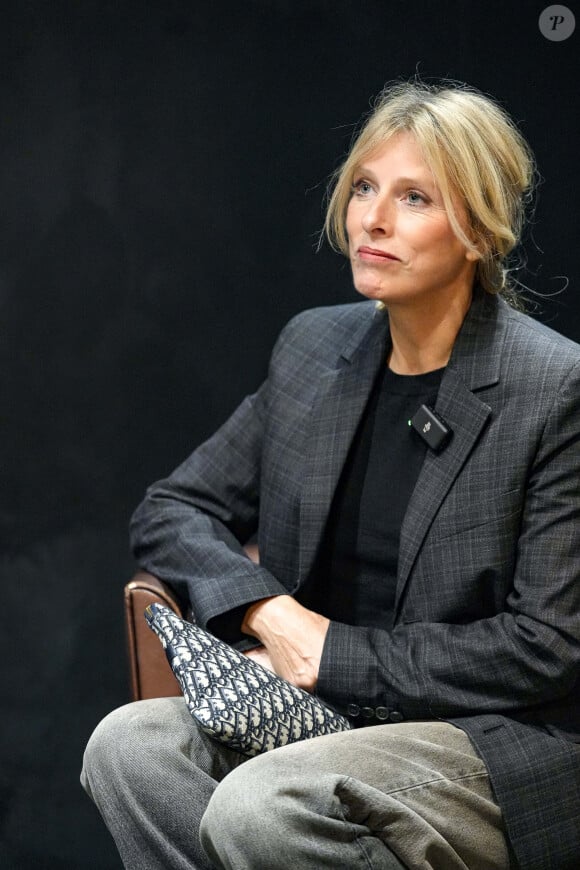 Karin Viard lors de la présentation du film "L'origine du monde" à l'UGC Astoria à l'occasion de la 15ème Edition du Festival Lumière à Lyon © Sandrine Thesillat / Panoramic / Bestimage