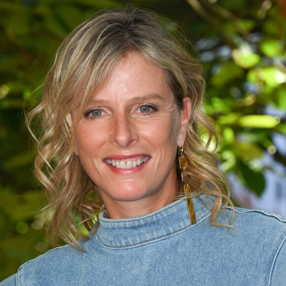 Karin Viard au photocall du film "Maria rêve" lors du 15ème festival du film francophone de Angoulême, France, le 27 août 2022. © Coadic Guirec/Bestimage 