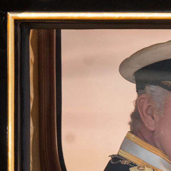 Premier "discours du trône" du roi Charles III en présence de la reine Camilla devant la chambre des Lords au palais de Westminster à Londres, le 7 novembre 2023