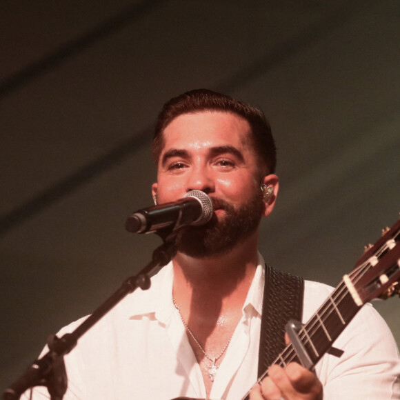 Exclusif - Kendji Girac - Célébration des 10 ans du centre commercial Beaugrenelle à Paris, France. Le 12 octobre 2023. © Christophe Clovis / Bestimage