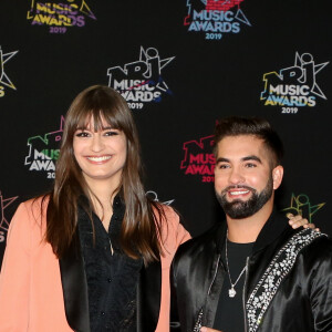 Clara Luciani et Kendji Girac - 21ème édition des NRJ Music Awards au Palais des festivals à Cannes le 9 novembre 2019. © Dominique Jacovides/Bestimage