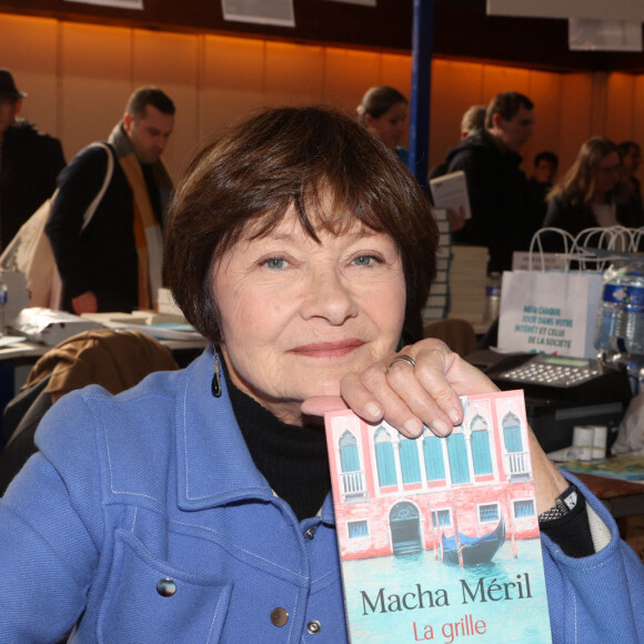 Macha Méril - 41e Foire du Livre de Brive dans La Halle Brassens, à Brive-la-Gaillarde, le 11 novembre 2023. © Jean-Marc-Lhomer/Bestimage