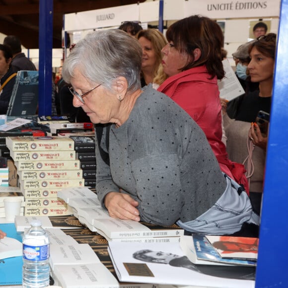 David Hallyday - 41e Foire du Livre de Brive dans La Halle Brassens, à Brive-la-Gaillarde, le 11 novembre 2023. © Jean-Marc-Lhomer/Bestimage