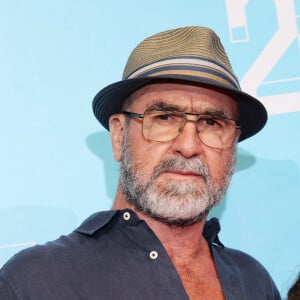 Eric Cantona - Photocall de la série "Brigade anonyme" lors de la 25ème édition du Festival de la fiction de la Rochelle le 13 septembre 2023. © Denis Guignebourg / Bestimage