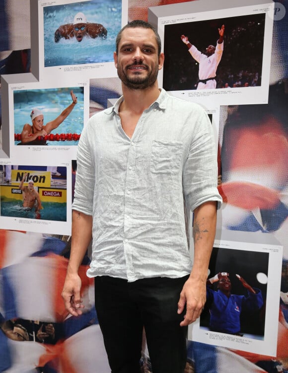 Florent Manaudou - 2ème édition du festival "Demain le sport" à la Maison de la Radio à Paris le 19 septembre 2023.