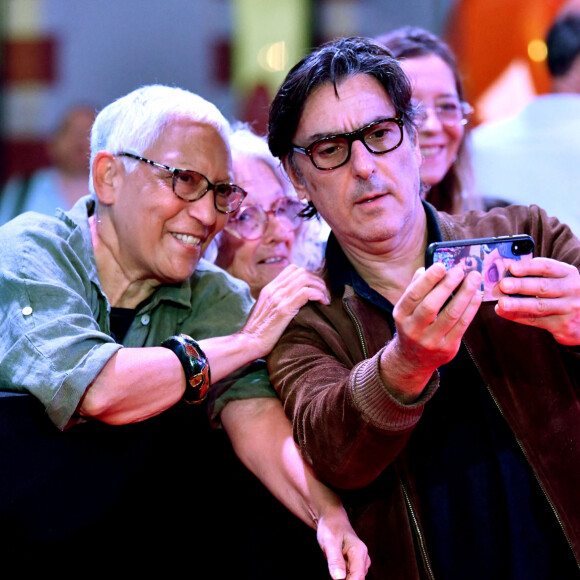 Yvan Attal durant la soirée d'ouverture de la 5eme édition du festival Cinéroman au cinéma Pathé Gare du Sud à Nice, le 2 octobre 2023. C'est le film "Un coup de dés" réalisé par Yvan Attal en présence d'Alma Jodorowsky, d'Yvan Attal et Guillaume Canet qui a ouvert le Festival. © Bruno Bebert / Bestimage