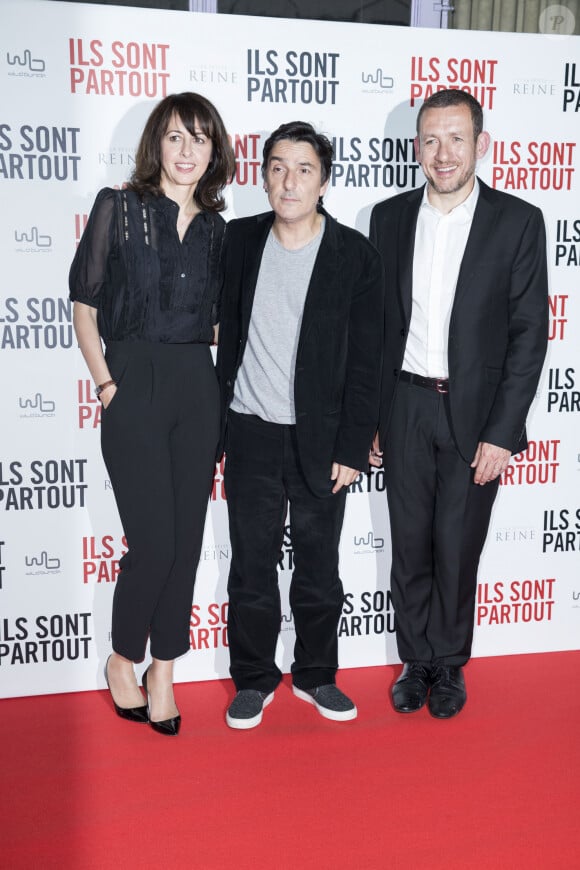 Valérie Bonneton, Yvan Attal et Dany Boon - Avant-première du film "Ils sont partout" au cinéma Gaumont Opéra à Paris le 31 mai 2016. © Olivier Borde/Bestimage