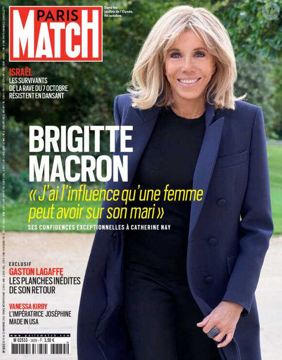 Couverture du magazine "Paris Match" du jeudi 16 novembre 2023
