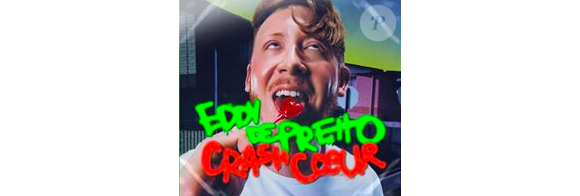 Couverture de l'album "Crash Coeur" d'Eddy de Pretto, disponible le 17 novembre
