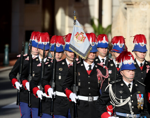 Illustration - La famille princière de Monaco à son arrivée en la cathédrale Notre-Dame Immaculée pour la messe solennelle d'action de grâce et un Te Deum, à l'occasion de la Fête Nationale de Monaco. Le 19 novembre 2023 © Dominique Jacovides-Bruno Bebert / Bestimage 