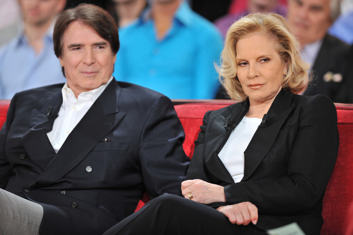 Photo : Sylvie Vartan et son mari Tony Scotti - enregistrement de l