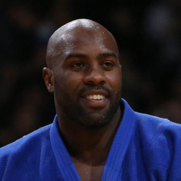 Teddy Riner remporte le Paris Grand Slam pour la 7ème fois - Tournoi international Judo Paris Grand Slam, le plus grand au monde à l'AccorArena à Paris le 5 février 2023 .