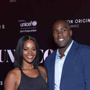 L'organisation en charge de combats de MMA aurait proposé 15 millions d'euros à Teddy Riner
 
Teddy Riner et sa femme Luthna Plocus au photocall de la soirée "Unis comme jamais" au profit de l'Unicef, au pavillon Cambon à Paris. Le 8 novembre 2021. © Pierre Perusseau / Bestimage