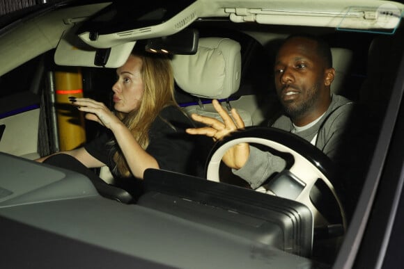 Présente dans un comedy club à Los Angeles, Adele aurait confirmé son mariage avec l'agent sportif américain
 
Exclusif - La chanteuse Adele et son compagnon Rich Paul sont allés dîner à Beverly Hills le 7 juillet 2022.