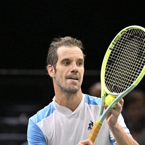 "Cette nuit fut inoubliable", ajoute la compagne de Richard Gasquet
 
Richard Gasquet - France - Open de tennis Rolex Paris Master à l'Accor Arena à Paris le 30 octobre 2023.
