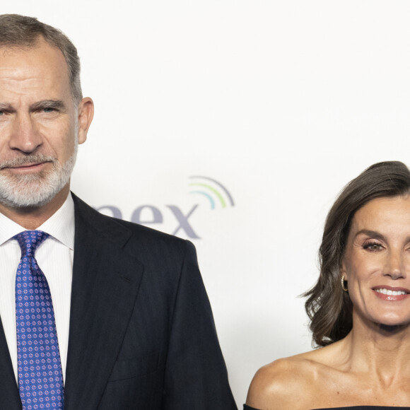 Felipe et Letizia d'Espagne - Cérémonie de commémoration du 25ème anniversaire du journal La Razon, le 21 novembre 2023 à Madrid, Espagne
