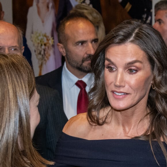 Doña Letizia during the ceremony commemorating the 25th anniversary of the newspaper "La Razón", on November 21, 2023, in Madrid (Spain)