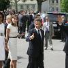 Michelle et Barack Obama, aux côtés de Nicolas et Carla Sarkozy