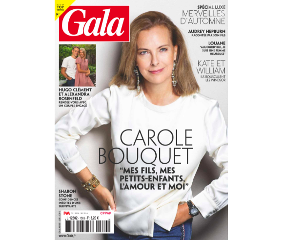 Carole Bouquet, Gala du 12 octobre 2023.